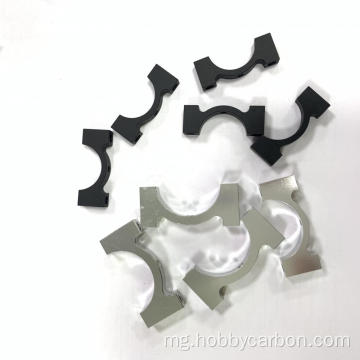 16mm tube aluminium clip carbon tube clip